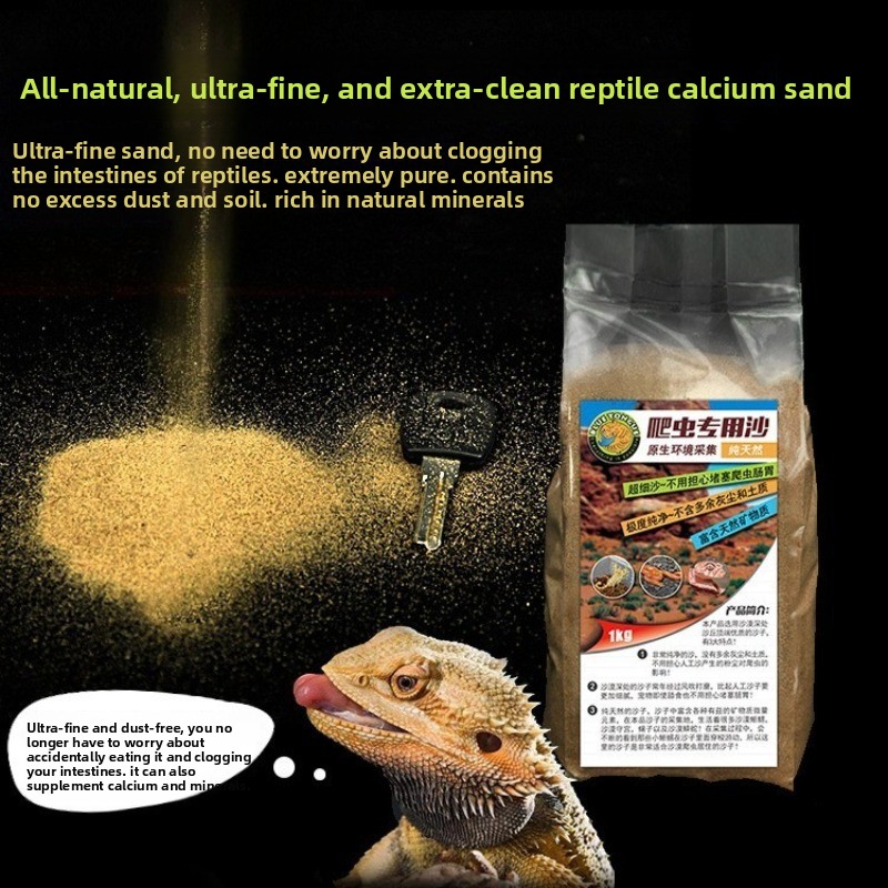Reptile Sand Calcium Sand for  - đánh giá và giá Calcium Powder Reptile