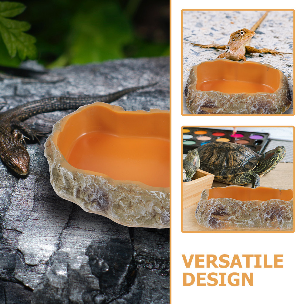 2Pcs Night Glow Reptile Food W - đánh giá và giá Water Dish Reptile