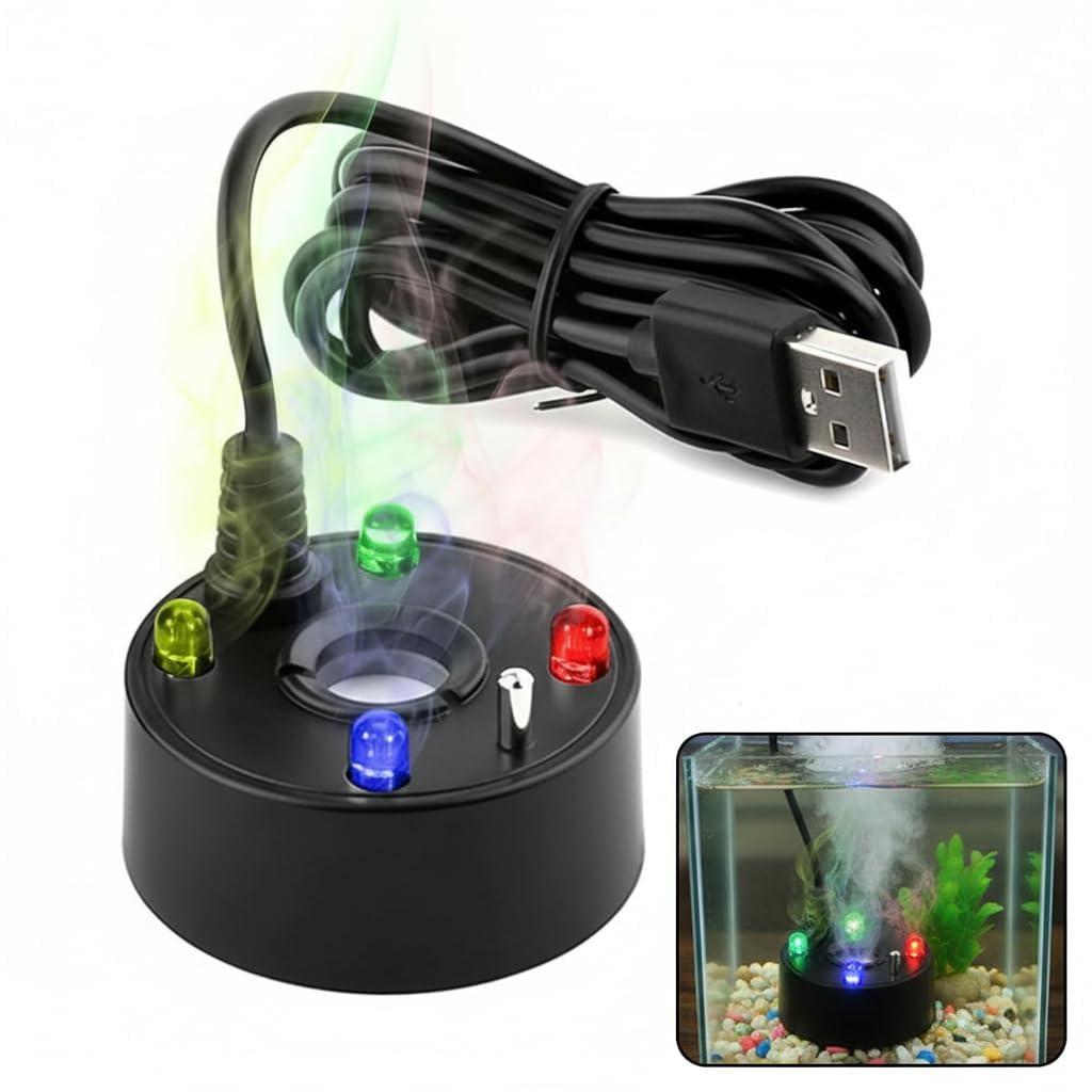 New 2026 5V USB Aquarium Air P - đánh giá và giá Terrarium Fogger Ultrasonic
